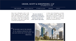 Desktop Screenshot of greerscottlaw.com